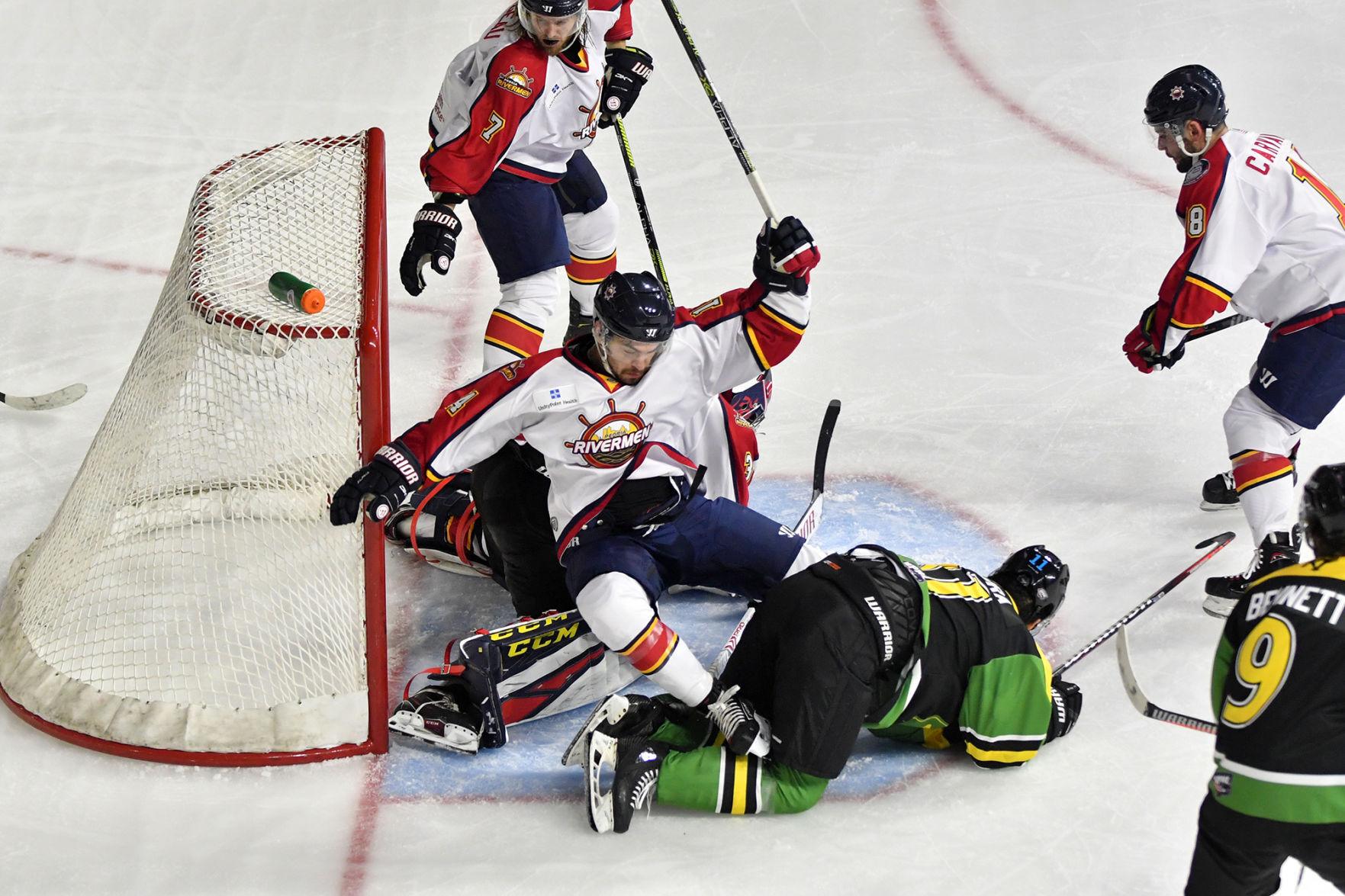 Quad City Storm vs Peoria Rivermen hockey